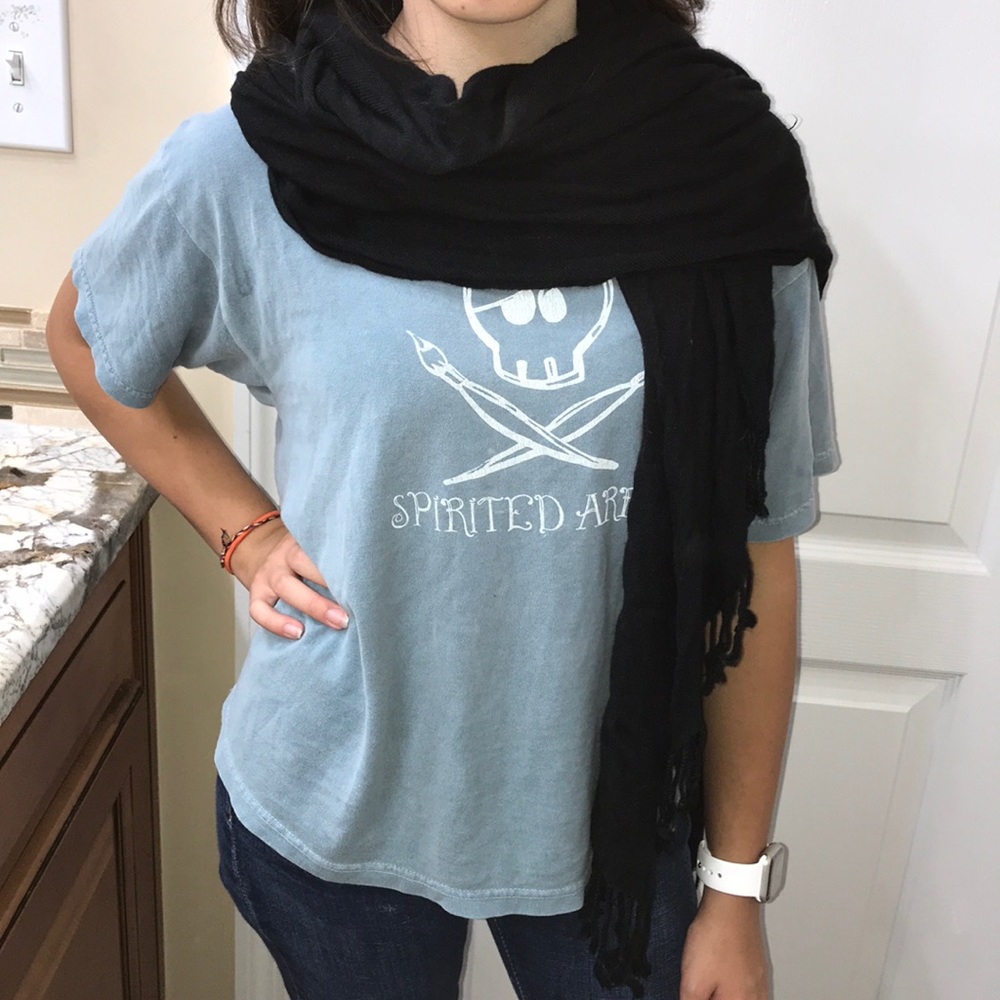 Black Scarf